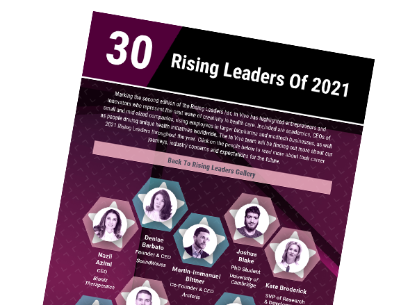 30 Rising Leaders infographic callout