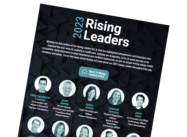 2023 Rising Leaders infographic